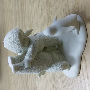 Dept. 56 Snowbabies - Which way's up figurine